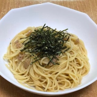 ツナ缶丸ごと食べきり⭐和風ツナパスタ♪